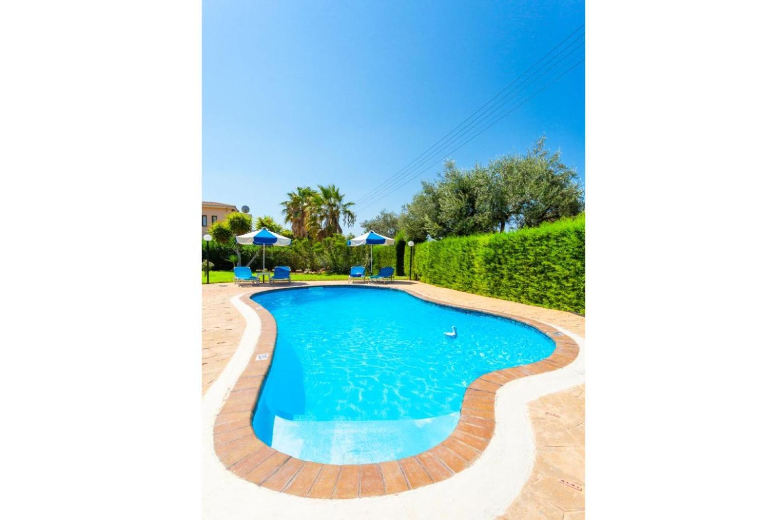 Villa Halima Fostira Polis Buitenkant foto
