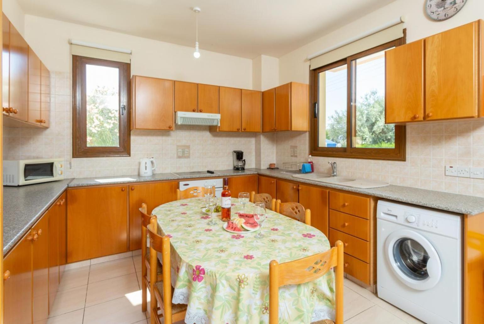 Villa Halima Fostira Polis Buitenkant foto