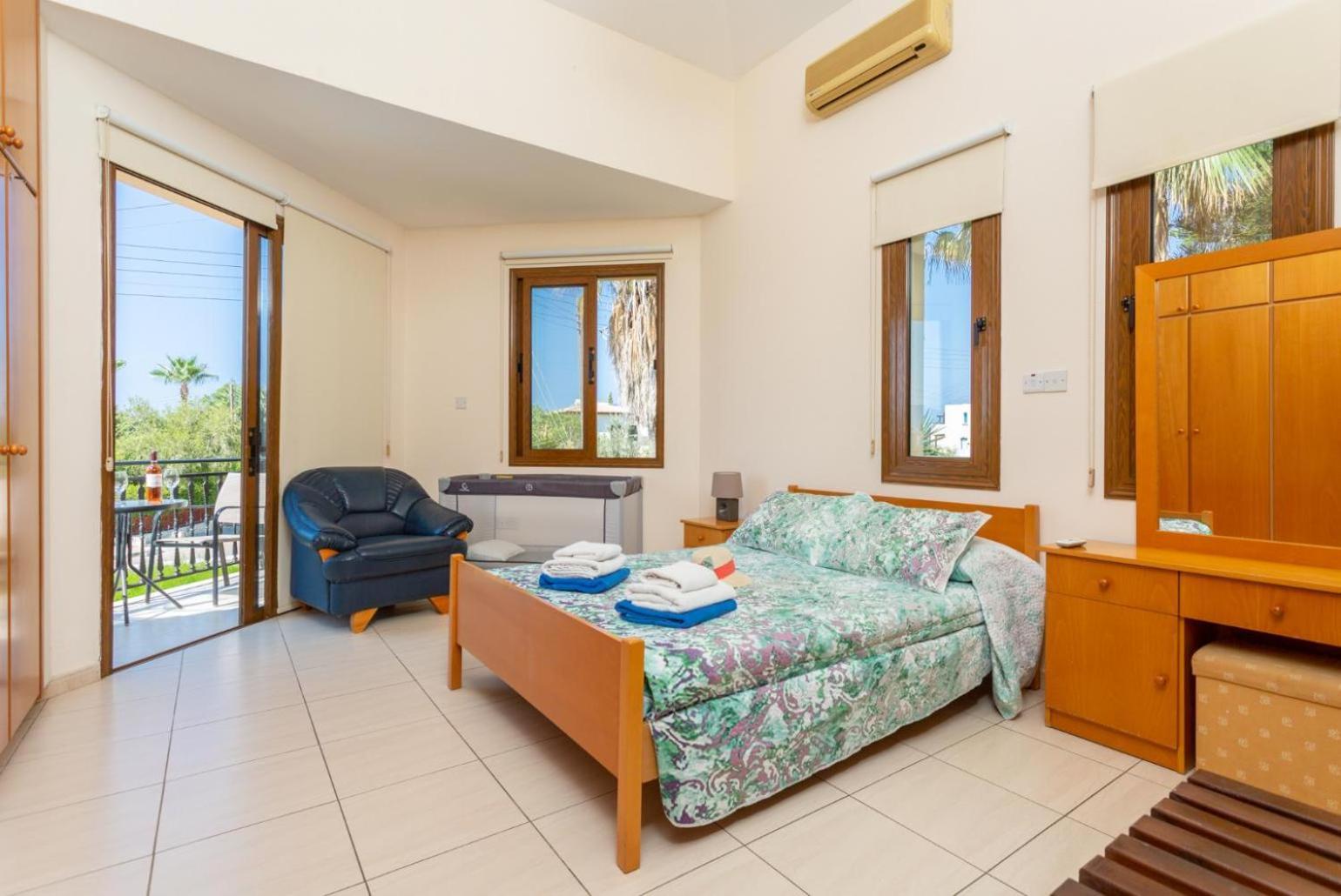 Villa Halima Fostira Polis Buitenkant foto