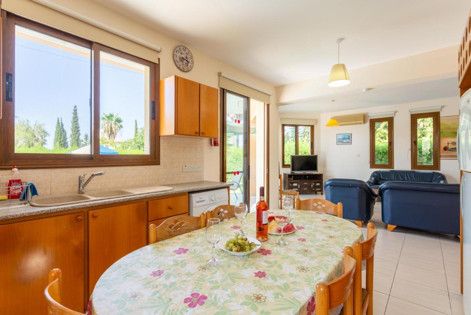 Villa Halima Fostira Polis Buitenkant foto