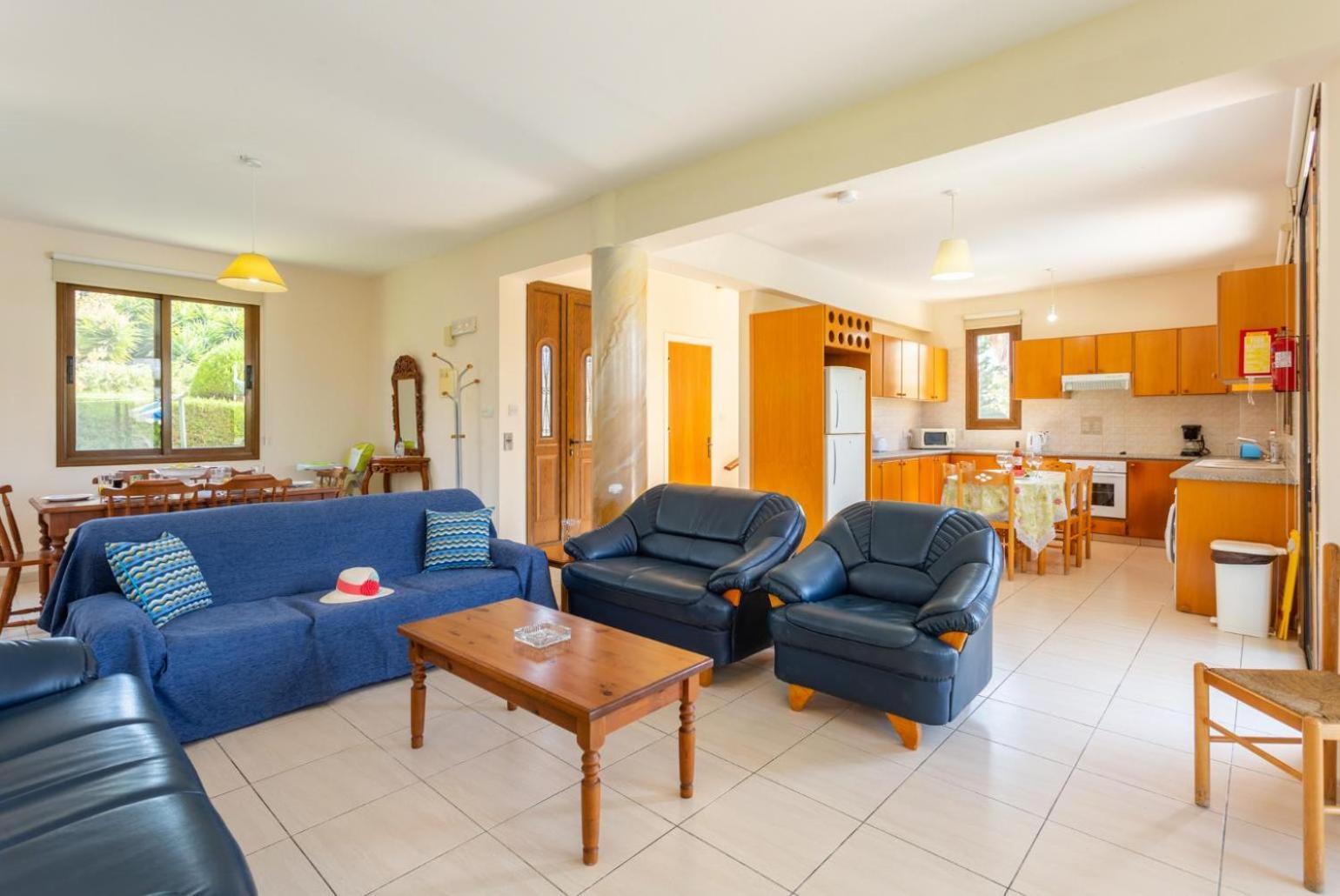 Villa Halima Fostira Polis Buitenkant foto