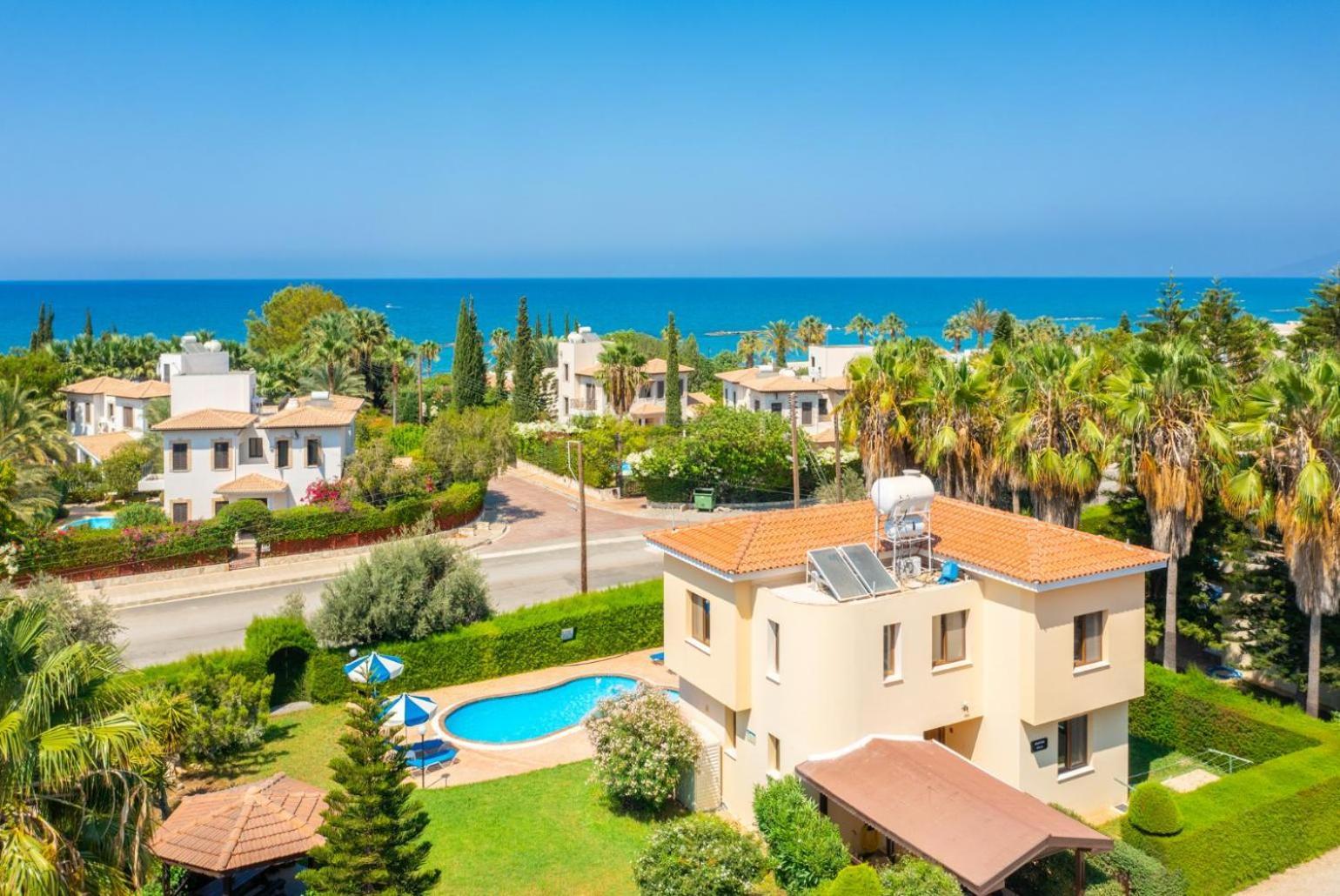 Villa Halima Fostira Polis Buitenkant foto